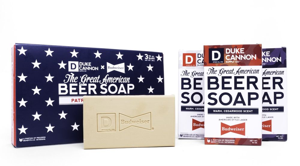 Great American Beer Soap. Duke Cannon. dukecannon.com